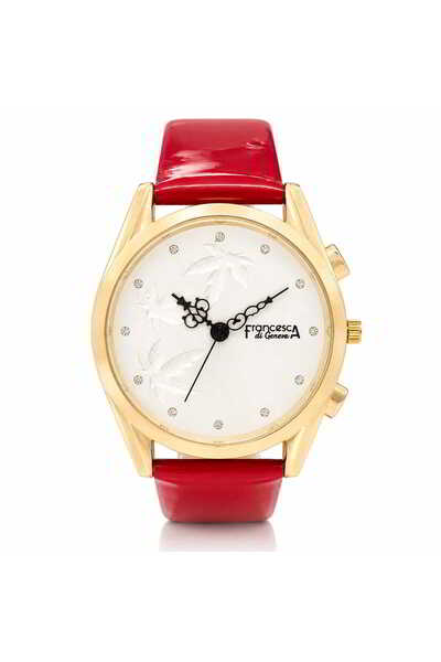 Watch Ceas de dama, Francesca di Geneva, Rosu, FF502