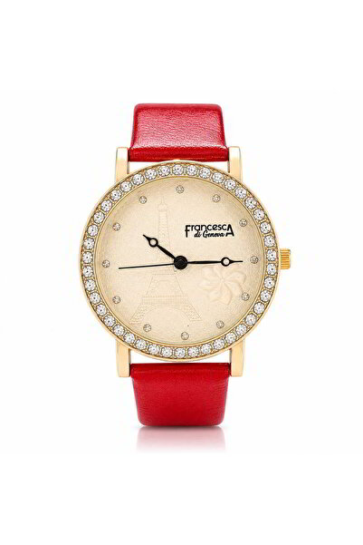 Watch Ceas de dama, Francesca di Geneva, Rosu, FF499