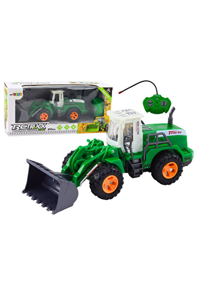 LEAN Excavator RC cu telecomandă, Verde, 21054