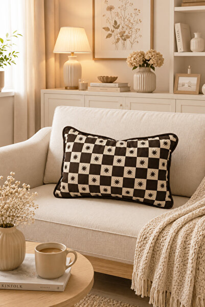 DEKOMOD 1 Pcs Digital Printed Decorative Double Sided Colorful Pattern Throw ...