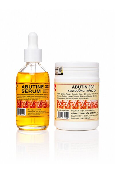 ABUTINE 3C3 مجموعة أبوتين 3C3 التايلندي للعناية بالبشرة – سيروم وكريم