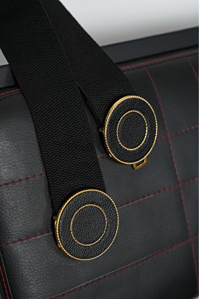 MODAM HİFA Elastic Gold Buckle Women's Belt Dress Belt Shirt Belt Coat Belt