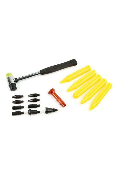 GEKO Kit de reparații caroserie auto PDR, 15 elemente, G 02646