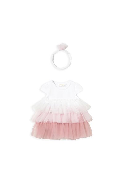 MAYORAL Rochie elegantă de fată 1601 Albă