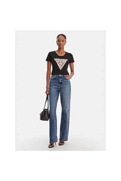 Guess Tricou de damă W6RI32J1314 Negru