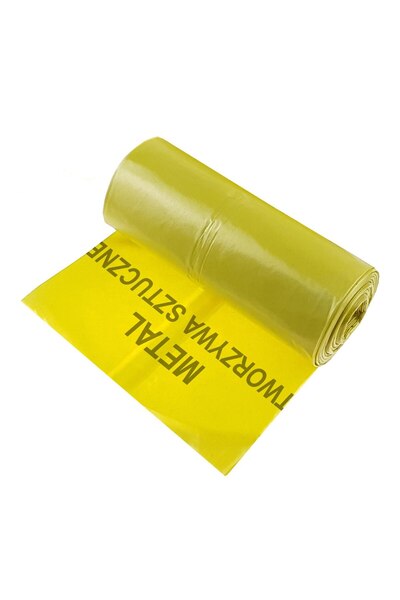 GEKO Set de 10 saci de gunoi rezistenți pentru plastic și metal, 120 l, G 71272