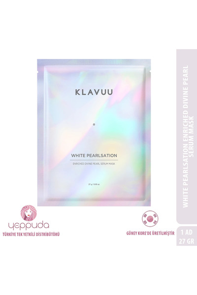 Klavuu White Pearlsation Enriched Divine Pearl Serum Mask - Brightening, Mois...