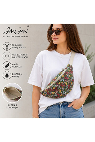 JANJAN Women's Cross Waist Chest Bag and Shoulder Bag Bags, Women's Hiking Ba...