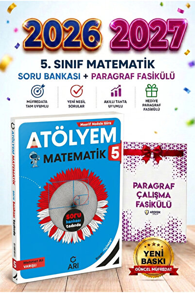Arı Yayıncılık 5. Sınıf Matematik Atölyem 2027