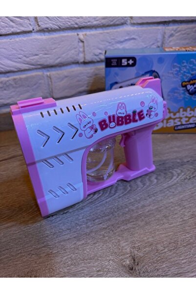 Magicway Çift Başlı Otomatik Köpük Tabancası - Işıklı Baloncuk Makinesi