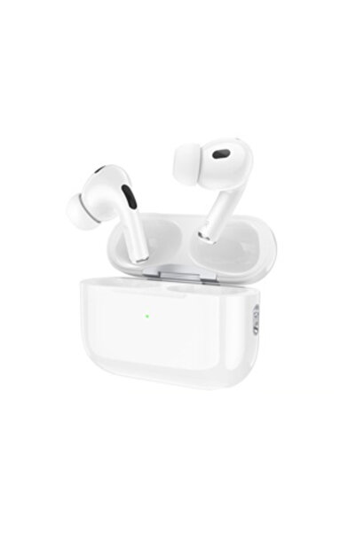 Hoco EW51 Ενδοωτικά Ακουστικά Bluetooth Handsfree με Θήκη Φόρτισης Λευκά