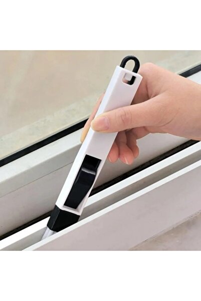 Choice black Multi-purpose Door and Window Trough Cleaning Brush for Dustpan ...