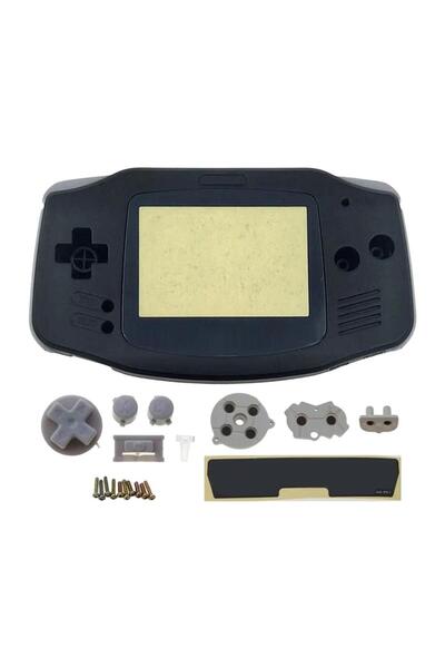 Choice10 Black New Custom GBA Housing Shell For Game Boy Advance Replacement ...