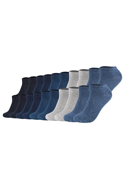 s.Oliver Unisex Socken, 20er Pack - Sneaker, einfarbig