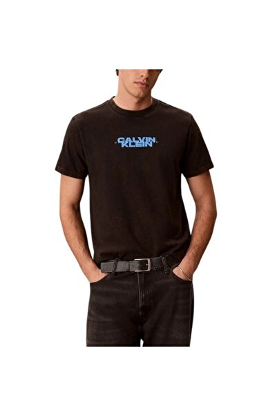 Calvin Klein Tricou SS 20S WASHED SPINE GRAPHIC TEE Barbati