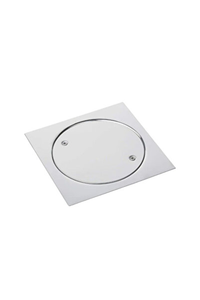 BATHROY Steel Chrome 15X15 Barm Cleanout 4" Outlet - Bathrooi