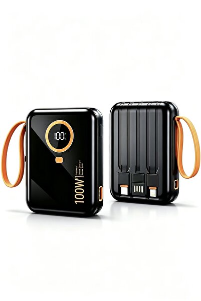Bleco 100W fast charging mini portable charger, 10000mAh pocket-sized power b...