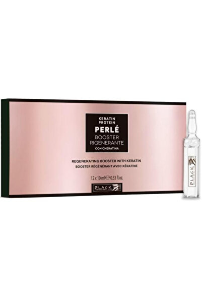 BLACK PROFESSIONAL LINE Αμπούλες Αναγέννησης Κερατίνης - Perle Ενισχυτικό Πρω...