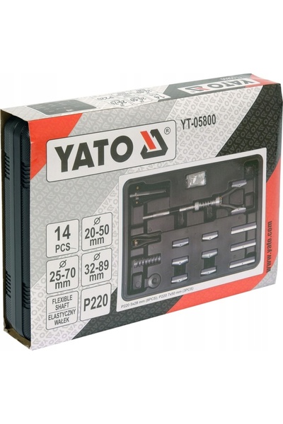 yato Kit de honuire cilindri 14 piese, cutie YT-05800