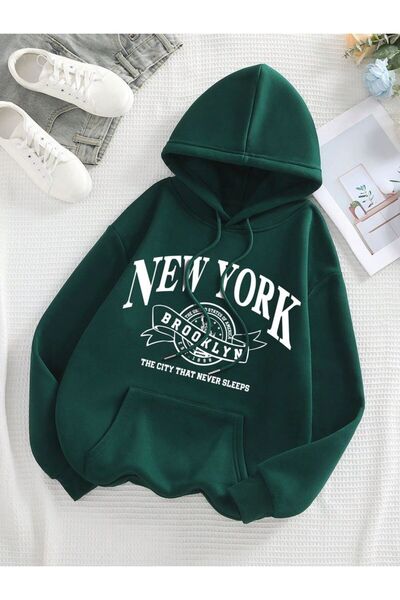 classy moda Unisex Front Graphic Printed Hooded Kangaroo Pocket 3-Thread Comb...