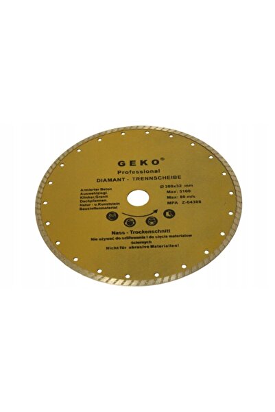 Gekoahşap Disc diamantat turbo 300mm beton cărămidă gresie piatră 32mm 8mm G0...