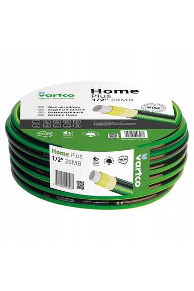 Vartco Furtun de grădină 4 straturi 27 bar 1/2'' 30m polonez