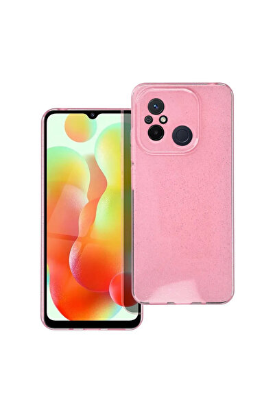 Techwave Γκλαμουράτη θήκη για Xiaomi Redmi 12C ροζ