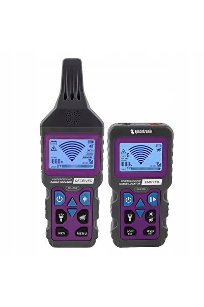 Spacetronik Detector profesional de precizie, LOCALIZATOR de cabluri, lantern...