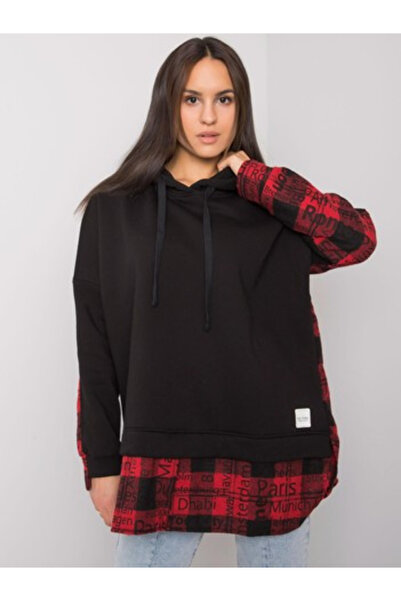 rue parıs Women's Sweatshirt, RUE PARIS, Cotton, Long Sleeve, Red, model RV-B...