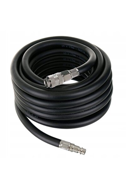 TC Technic Furtun pneumatic 10m 20 bar din cauciuc, flexibil, 8x14mm pentru c...