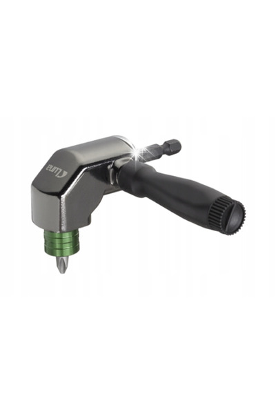 LUNAMER Adaptor unghiular scurt pentru mașină de găurit 1/4 " 40 Nm RY121-01 ...