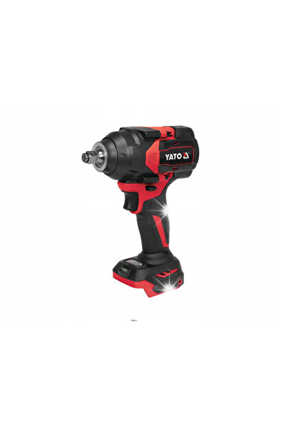 yato Cheie de impact cu acumulator, fără perii, 18V, 1200NM, 1/2'', corp
