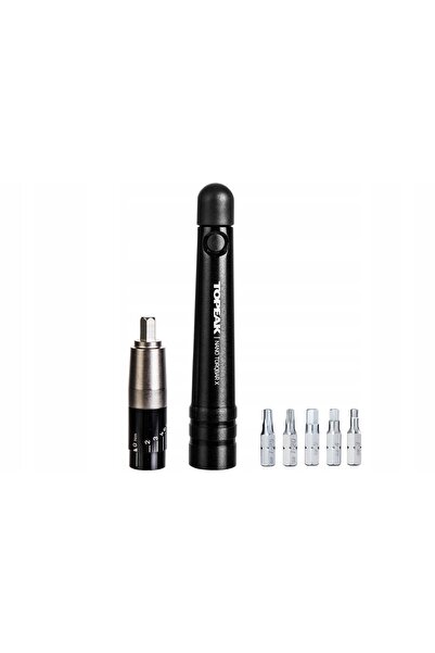Topeak Cheie dinamometrică Nano Torqbar X 2-6Nm, cu 5 biți