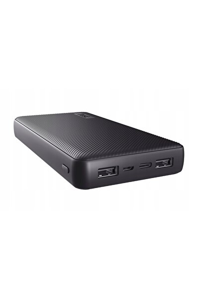 NO BRAND POWERBANK 20000 mAh USB-C 2xUSB 15W cu CABLU