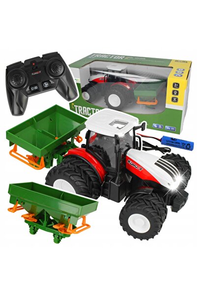 Stator Tractor Jucărie Telecomandă Pilot Mașină Agricolă Tractor Roți Mari