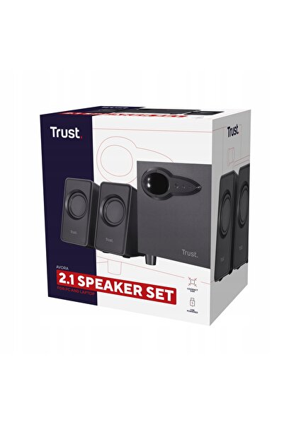 Trust Boxe de calculator 2.1 cu subwoofer, alimentare USB, 18W, pentru PC și ...