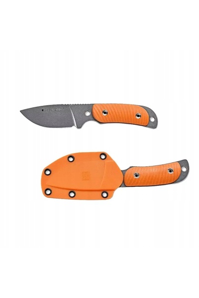 real steel Nóż Hunter 165 Portocaliu G10 (3532)