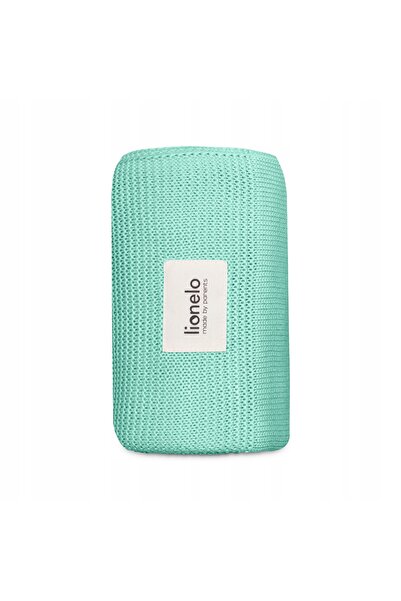 Lionelo Pătură de bambus 100 x 75cm Bumbac de bambus Verde Mentă