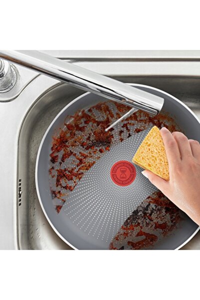 TEFAL Tigaie tradițională Halo 28 cm titan reciclabil inducție