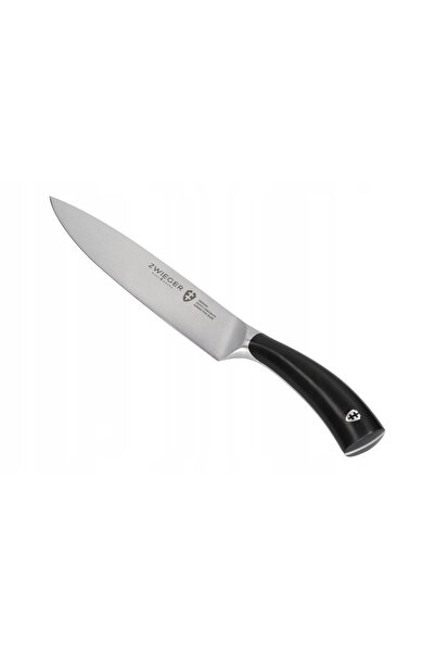 ZWIEGER Cuțit de șef 20 cm Obsidian Oțel Inoxidabil Rezistent 56 HRC