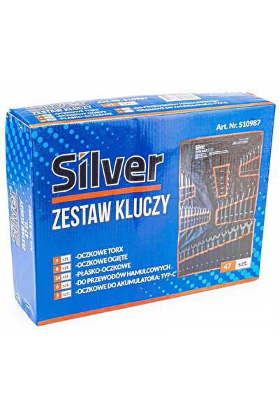 SilverTools Set de chei plate și TORX 6-32, 47 de piese