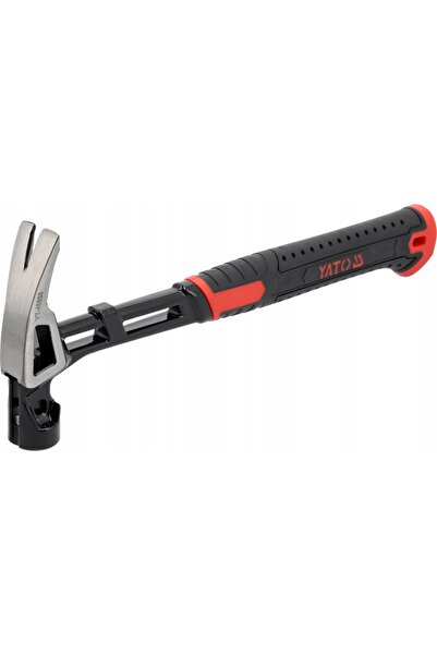 yato CIOCAN METALIC 450G CU MAGNEȚIU, COADĂ DE OȚEL LUCRATĂ, VÂRF POLIȘAT, 340MM