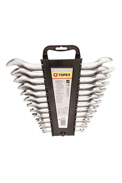 topex Set de chei plate duble 6-32 mm, 12 piese.