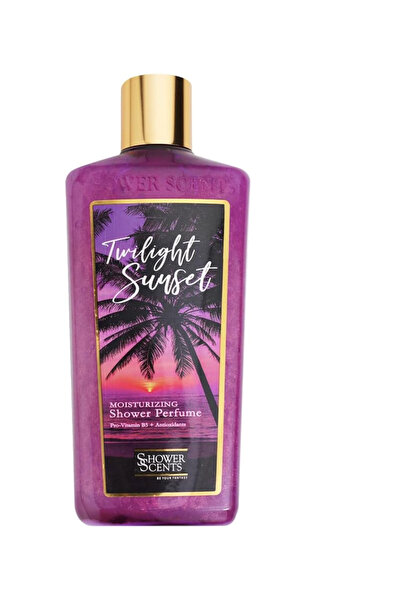 Shower Scents Twilight Sunset Shower Perfume 312 ml - Glittery Texture Shower...