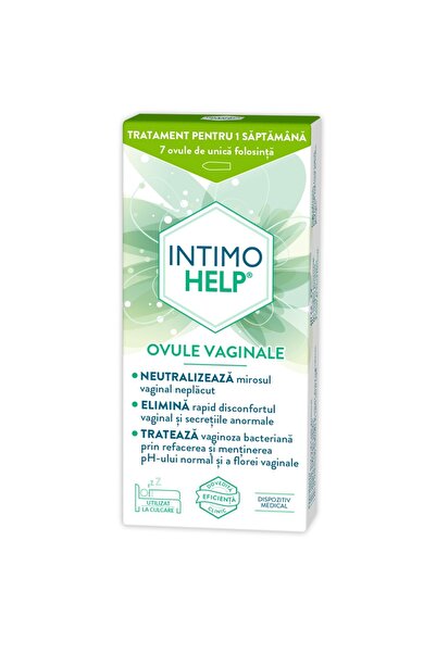 intimo Ovule vaginale Intimohelp, 7 bucati, Intimohelp