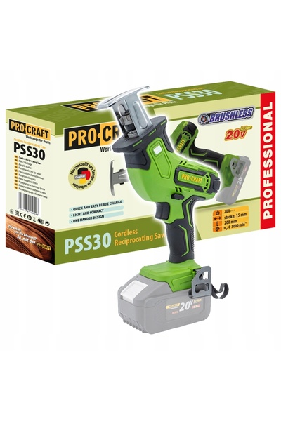 ProCraft Pdr Tools Ferăstrău sabie cu acumulator Procraft PSS30