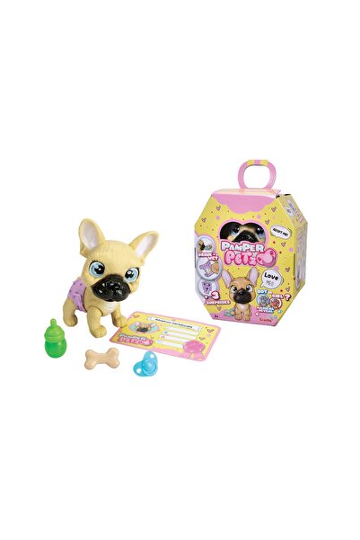 Simba Toys Pamperz Petz Buldog Francez - Figurine Interactive pentru Copii 3+