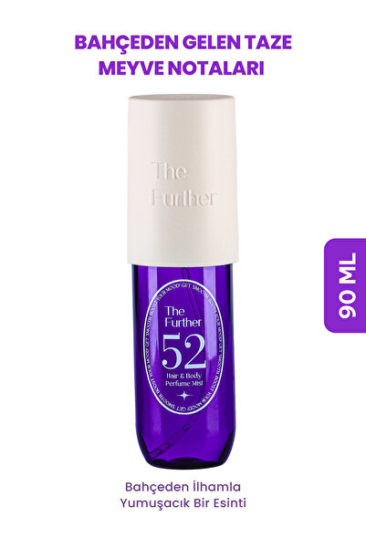The Further Kadın Vücut Ve Saç Spreyi Body Mist 90 ml I Gardenya Ve Armut Not...