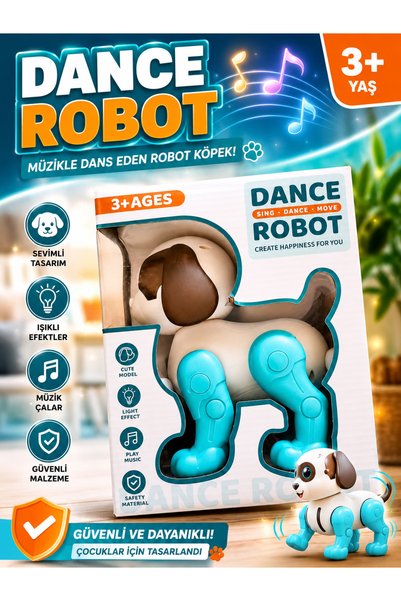 Minikoo Kids Dancing Robot Dog Toy