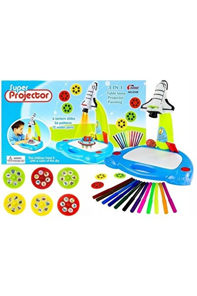 LeanToys Proiector cu proiectoare tip rachetă Mazaki + 36 Imagini